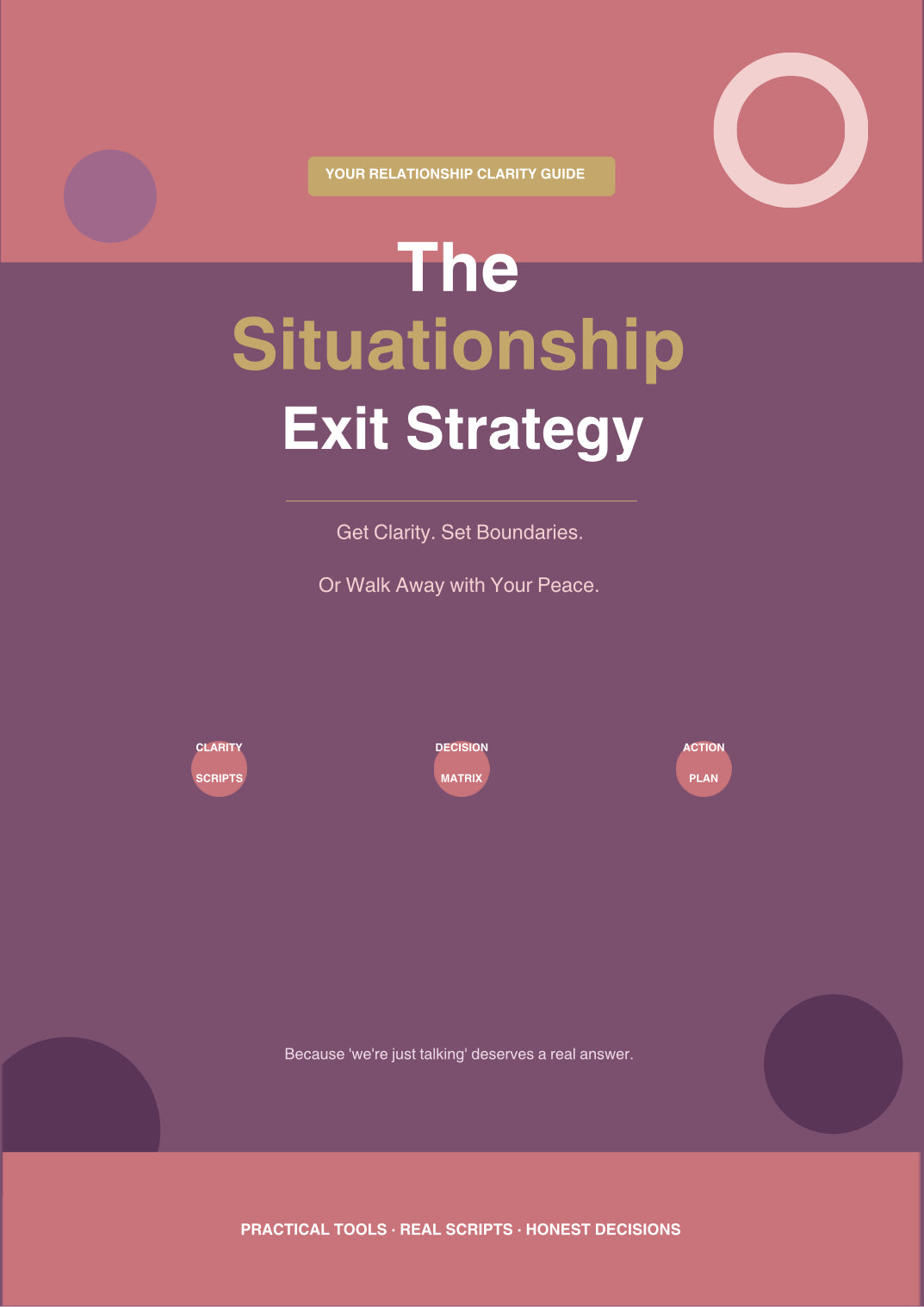 The Situationship exit strategy guide